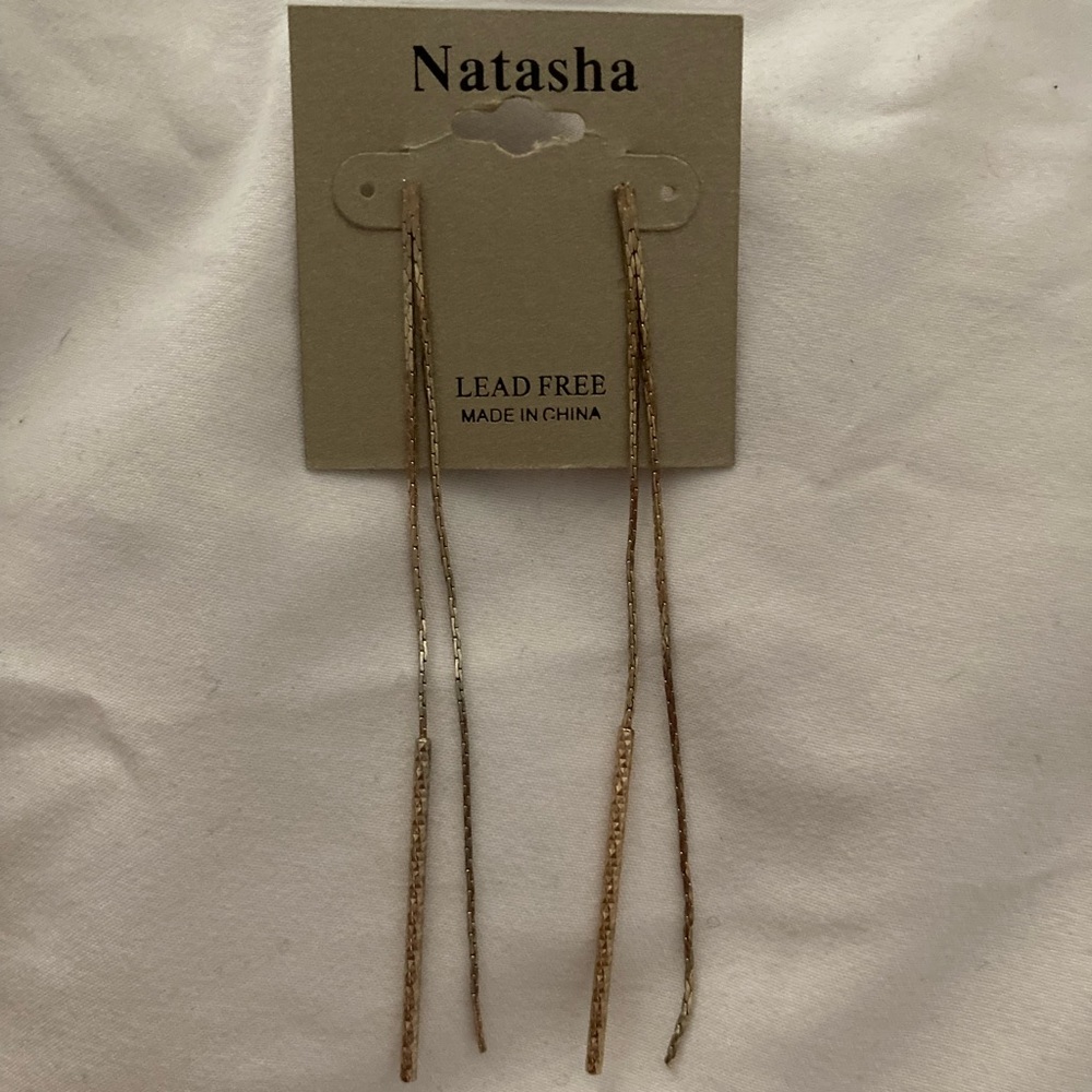 NWT Gold Colored Earrings
